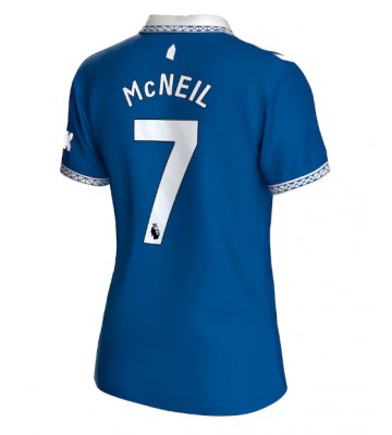 Everton Dwight McNeil #7 Primera Equipación Mujer 2023-24 Manga Corta